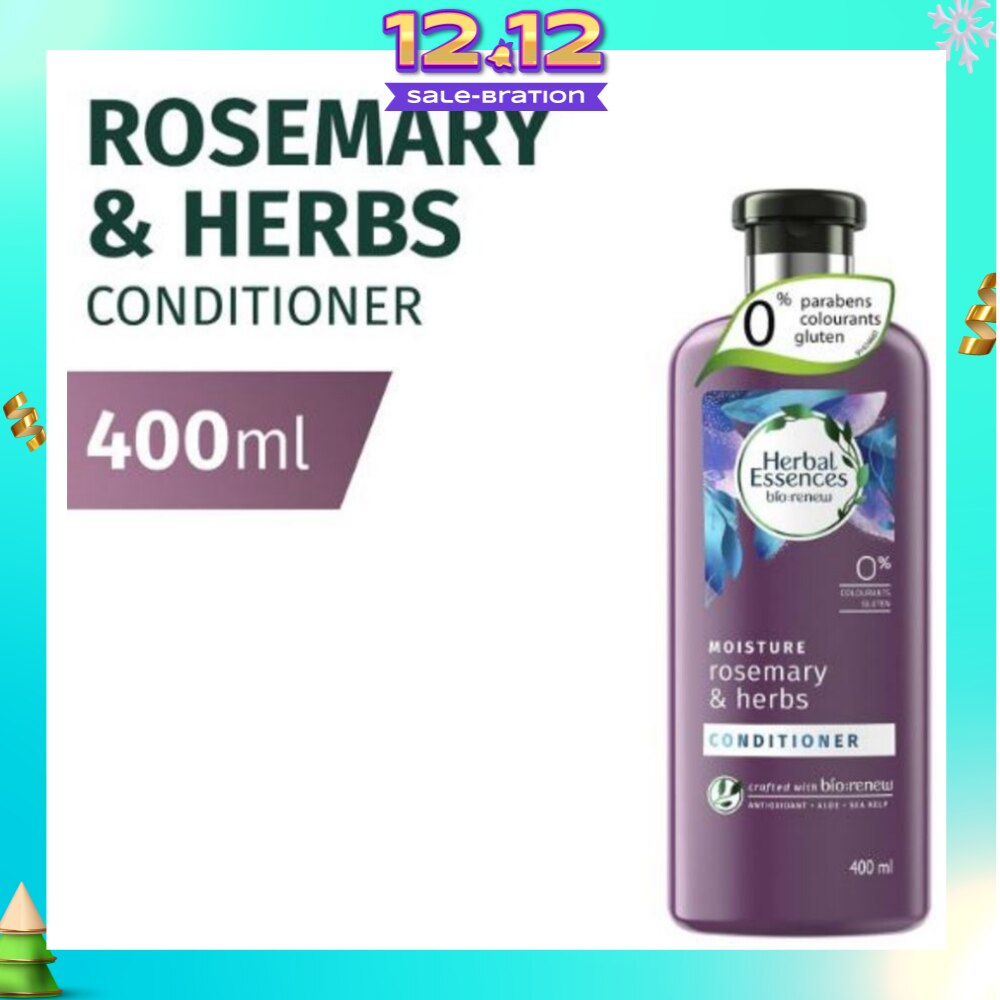 Herbal Essences Moisture Rosemary & Herbs Conditioner 400ml