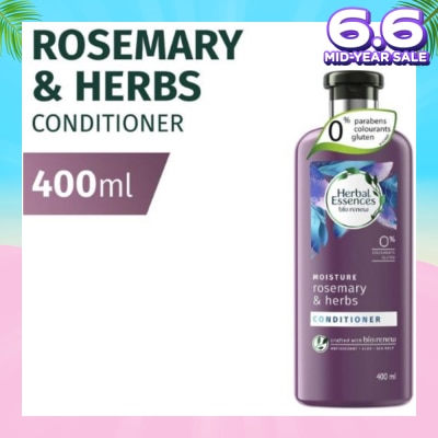 HERBAL ESSENCES Herbal Essences Moisture Rosemary & Herbs Conditioner 400ml