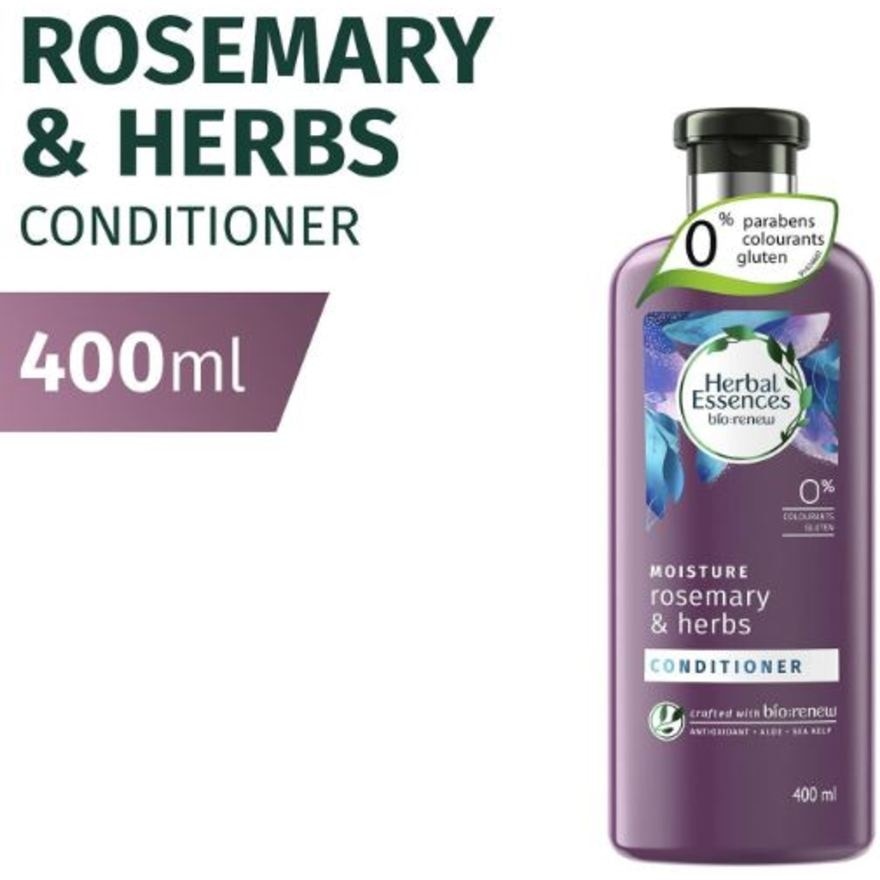 Herbal Essences Moisture Rosemary & Herbs Conditioner 400ml