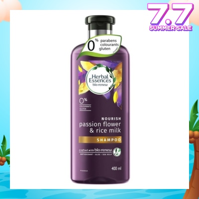 HERBAL ESSENCES Herbal Essences Nourish Passion Flower & Rice Milk Shampoo 400ml