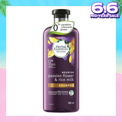 HERBAL ESSENCES Herbal Essences Nourish Passion Flower & Rice Milk Shampoo 400ml