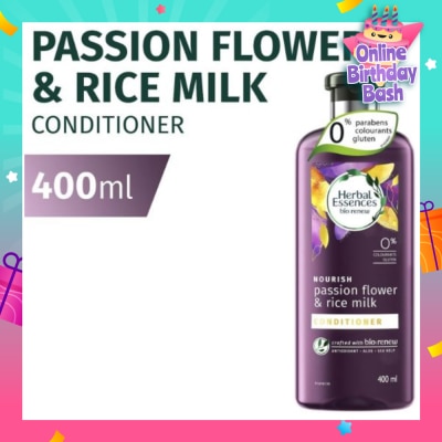 HERBAL ESSENCES Herbal Essences Nourish Passion Flower & Rice Milk Conditioner 400ml