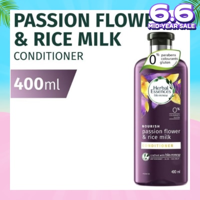 HERBAL ESSENCES Herbal Essences Nourish Passion Flower & Rice Milk Conditioner 400ml