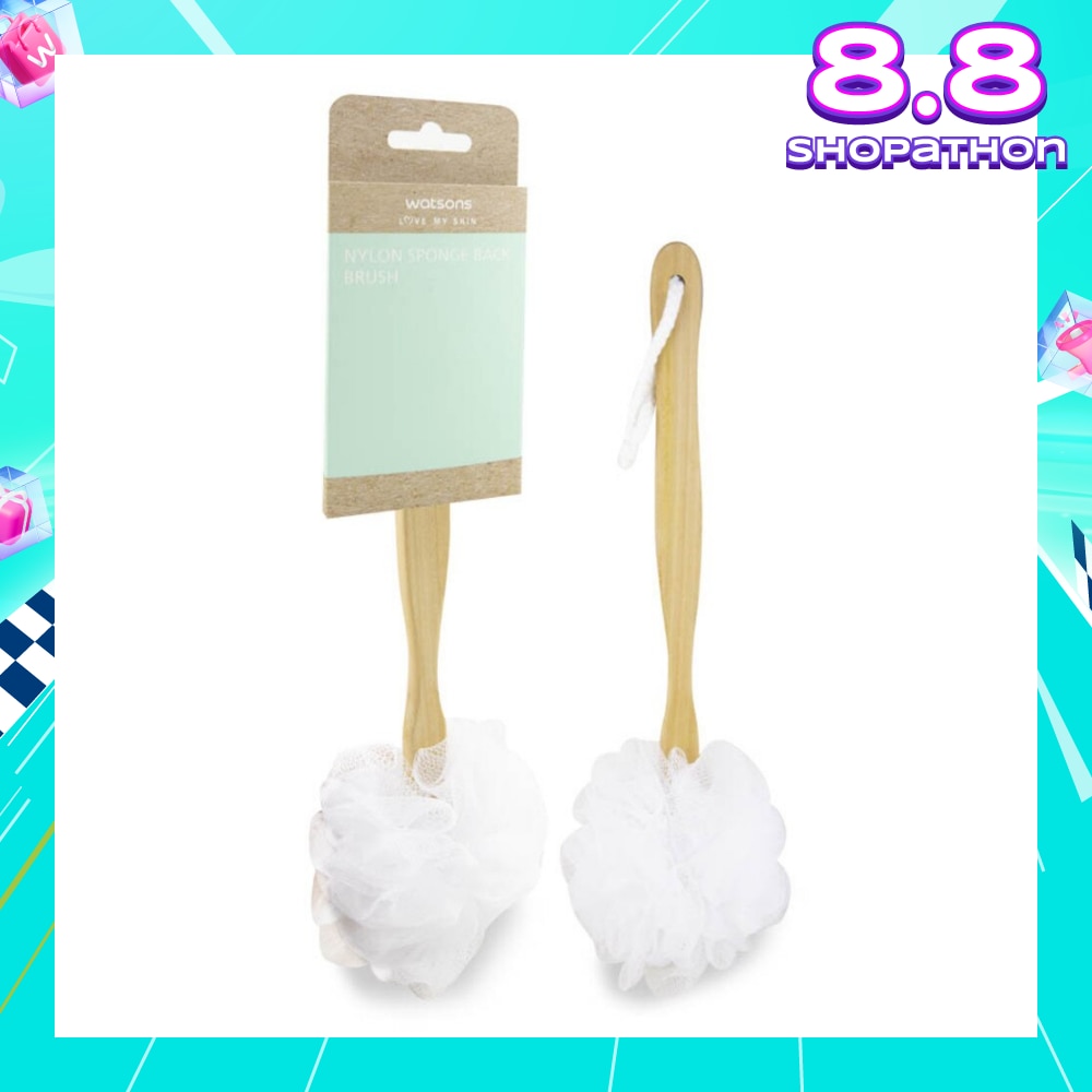 Nylon Puff Back Brush 1s