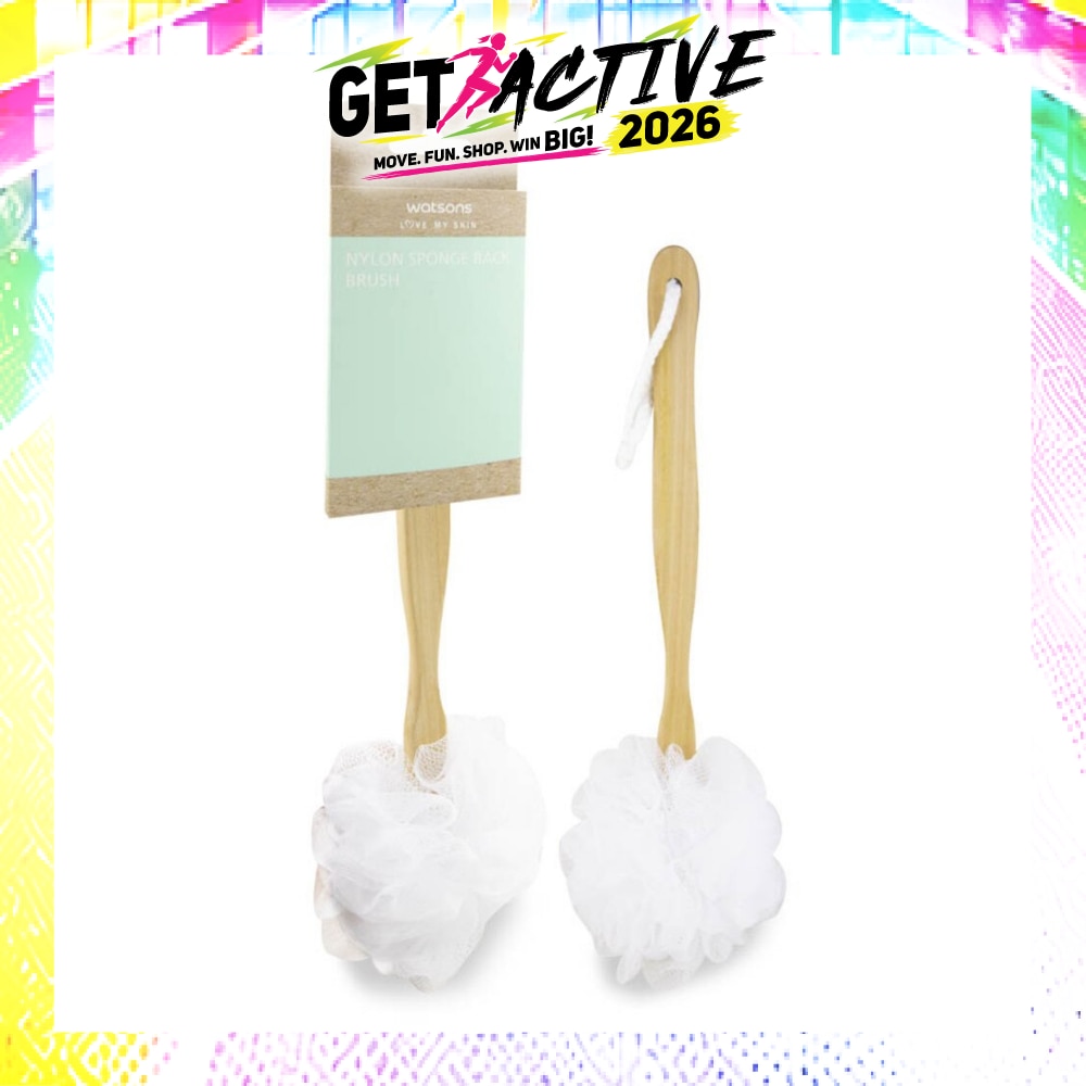 Nylon Puff Back Brush 1s image