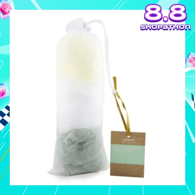 WATSONS Mini Nylon Body Puff Packset 3s