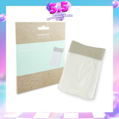 WATSONS - Double Sided Exfoliating Mitt 1s