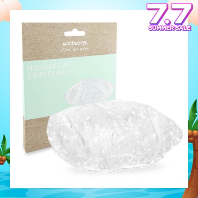 WATSONS Shower Cap 3s