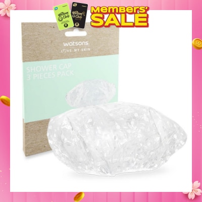 WATSONS Shower Cap 3s