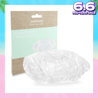 WATSONS Shower Cap 3s