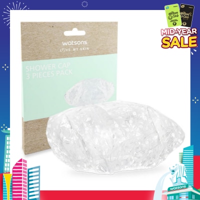 WATSONS Shower Cap 3s