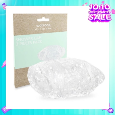 WATSONS Shower Cap 3s