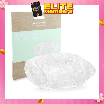 WATSONS Shower Cap 3s