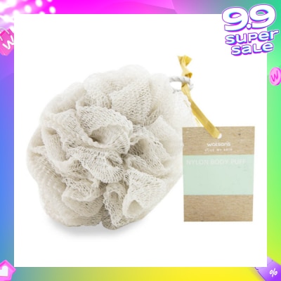 WATSONS Nylon Body Puff Grey 45g 1s