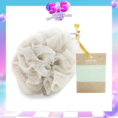 WATSONS - Nylon Body Puff Grey 45g 1s