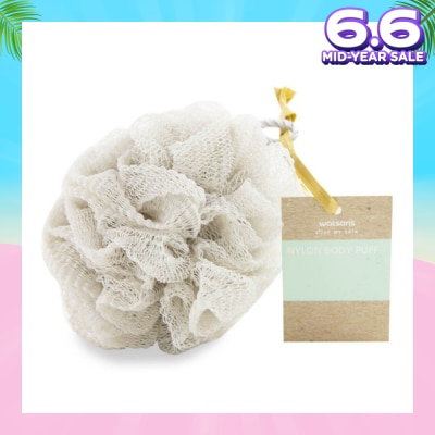 WATSONS Nylon Body Puff Grey 45g 1s