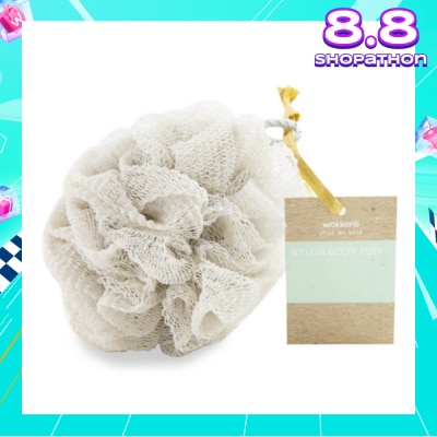 WATSONS Nylon Body Puff Grey 45g 1s