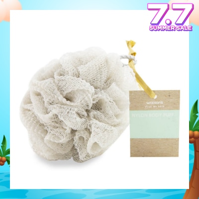 WATSONS Nylon Body Puff Grey 45g 1s