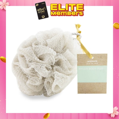 WATSONS Nylon Body Puff Grey 45g 1s