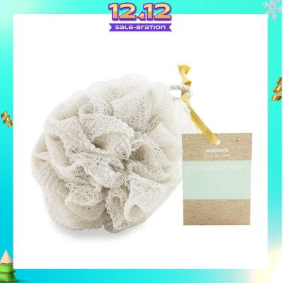 WATSONS Nylon Body Puff Grey 45g 1s