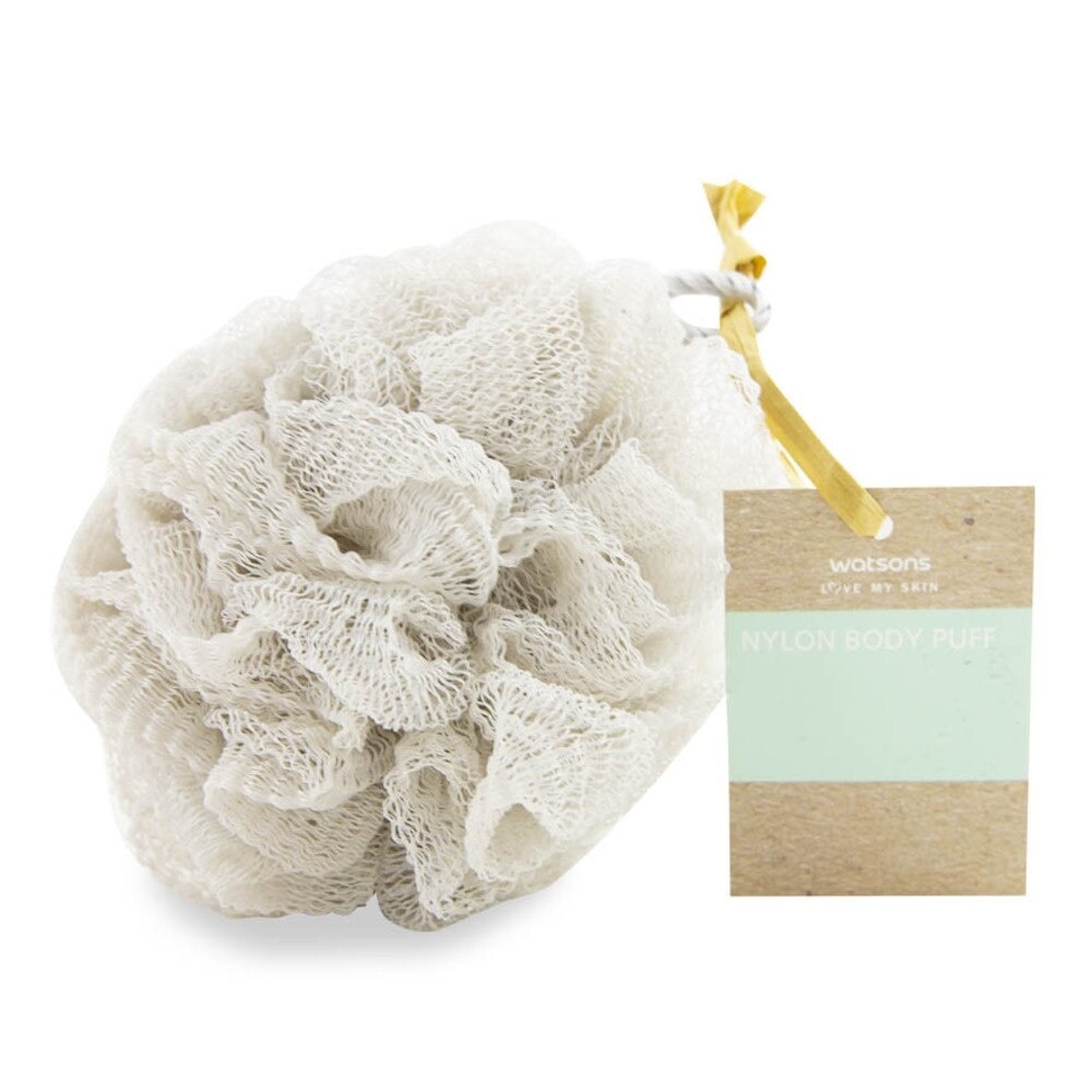 Nylon Body Puff Grey 45g 1s