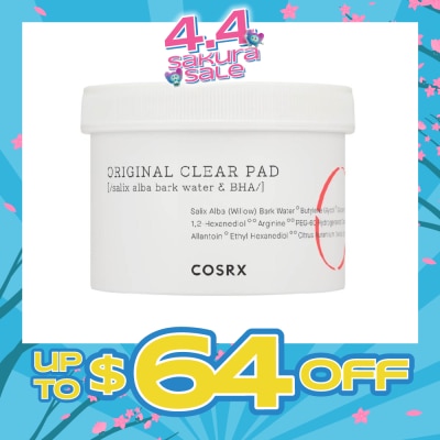 COSRX - One Step Original Clear Pad (Wipes Out Excess Oil & Keeps Complexion Well-Balanced) 70s