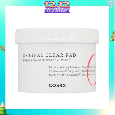 COSRX One Step Original Clear Pad (Wipes Out Excess Oil & Keeps Complexion Well-Balanced) 70s