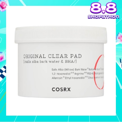 COSRX One Step Original Clear Pad (Wipes Out Excess Oil & Keeps Complexion Well-Balanced) 70s