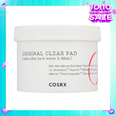 COSRX One Step Original Clear Pad (Wipes Out Excess Oil & Keeps Complexion Well-Balanced) 70s