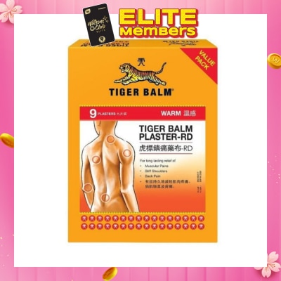 TIGER BALM Plaster Warm Large (Pain Relief)  9s