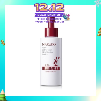 NARUKO Raw Job's Tears Brightening Lotion 120ml (Expiry: Nov`2025)