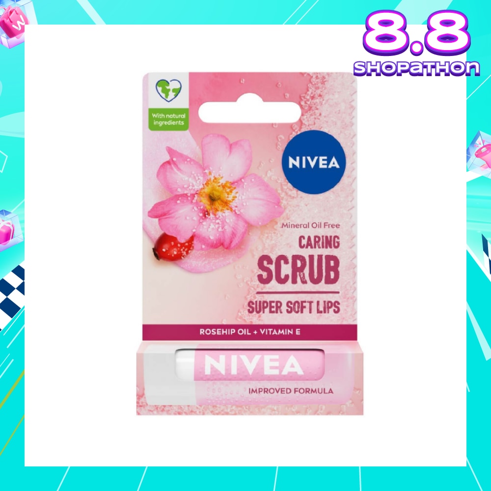 Rosehip Caring Lip Scrub 4.8g