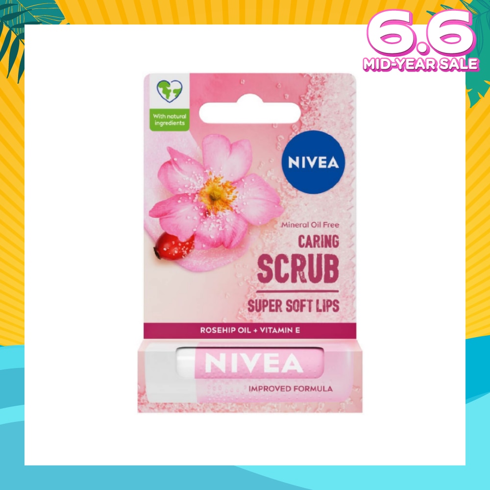 Rosehip Caring Lip Scrub 4.8g