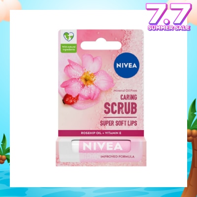 NIVEA Rosehip Caring Lip Scrub 4.8g