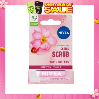 NIVEA Rosehip Caring Lip Scrub 4.8g