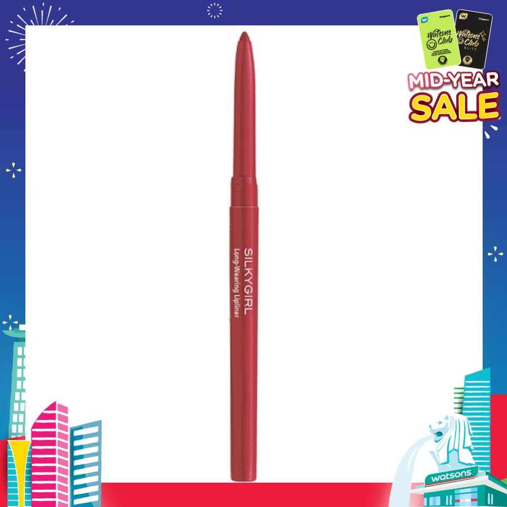 SILKYGIRL Long Wearing Lip Liner 6 (Red) 1s