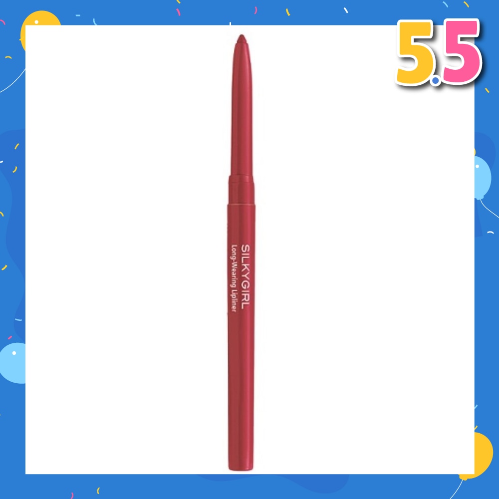SILKYGIRL Long Wearing Lip Liner 6 (Red) 1s