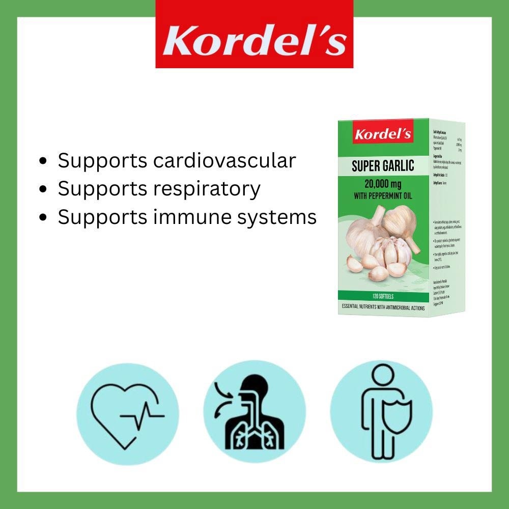 Super Garlic 20000 mg 120s