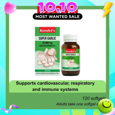 KORDEL'S Super Garlic 20000 mg 120s image