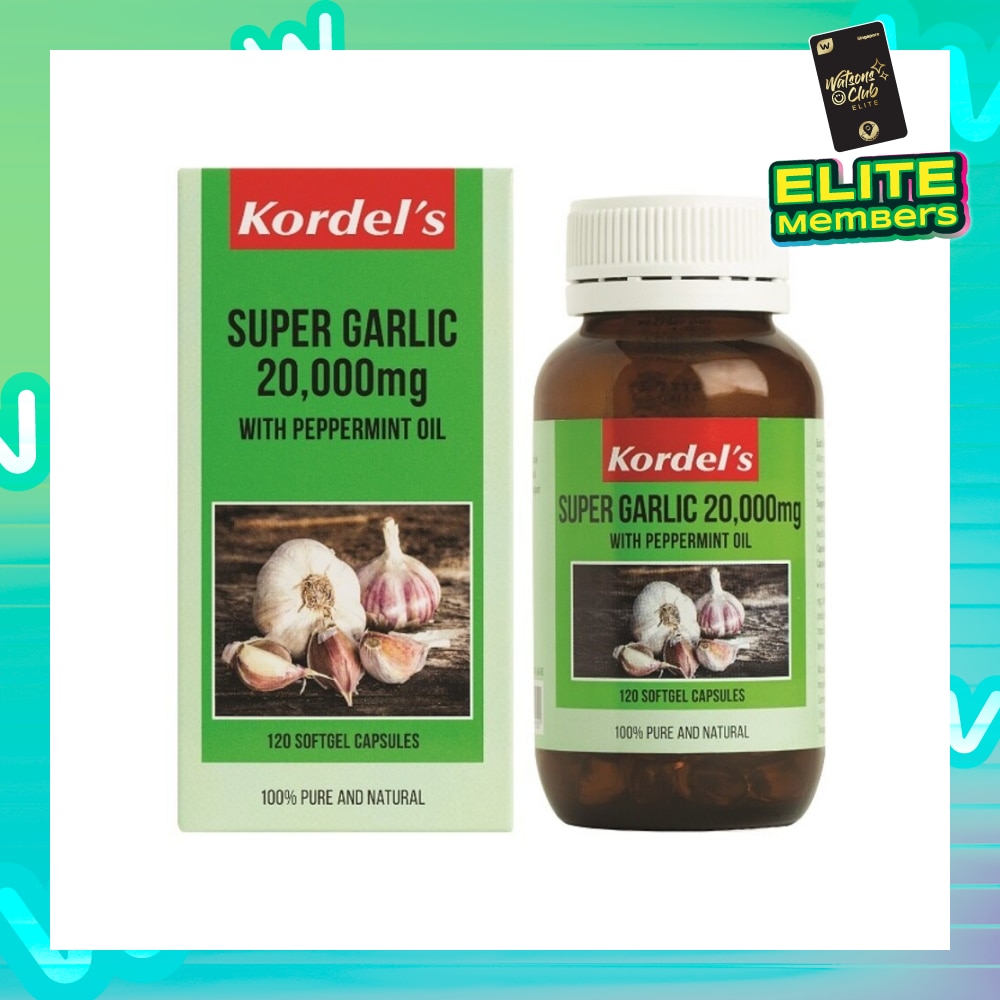Super Garlic 20000 mg 120s