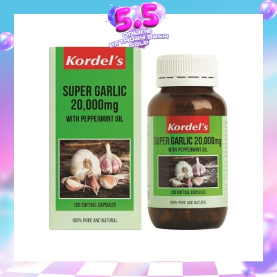 KORDEL'S - Super Garlic 20000 mg 120s (Expiry: Mar`2027)