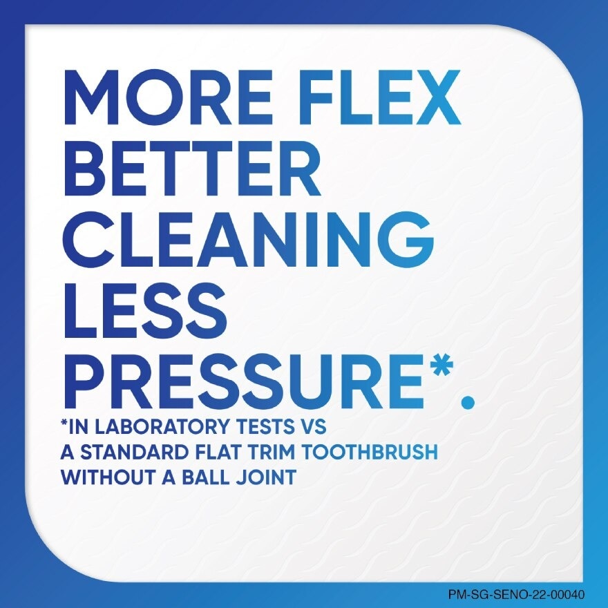 Sensitive Teeth Duo Flex Neck Toothbrush Complete Protection Soft 3s