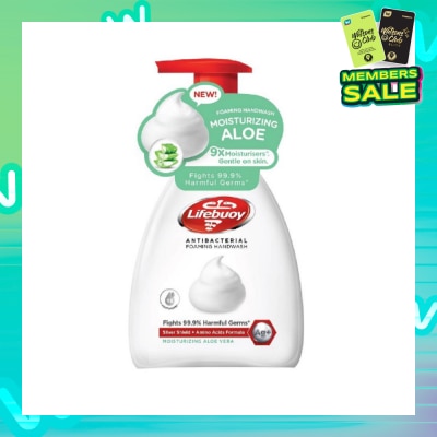 LIFEBUOY Lifebuoy Antibacterial Moisturizing Aloe Foaming Hand Wash 250ml