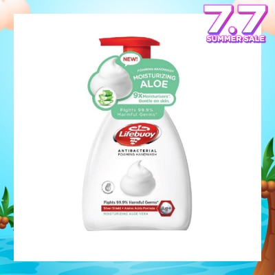 LIFEBUOY Lifebuoy Antibacterial Moisturizing Aloe Foaming Hand Wash 250ml