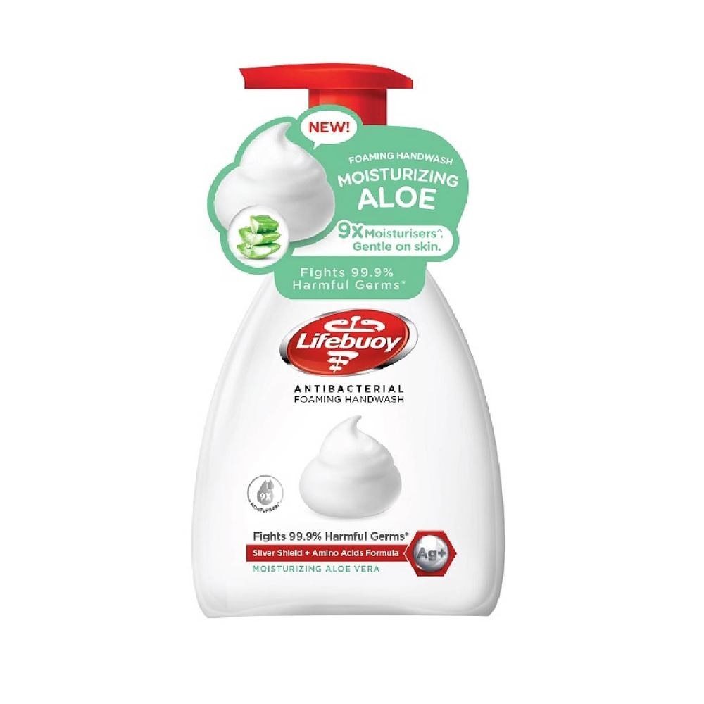 Lifebuoy Antibacterial Moisturizing Aloe Foaming Hand Wash 250ml