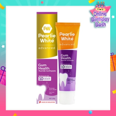 PEARLIE WHITE® Advanced Gum Health Fluoride Toothpaste 130g
