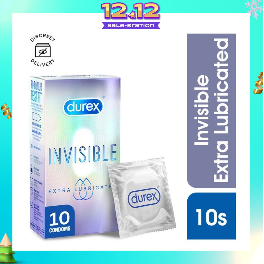 Invisible Extra Lubricated Condoms 10s