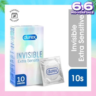 DUREX Invisible Extra Sensitive Condoms 10s