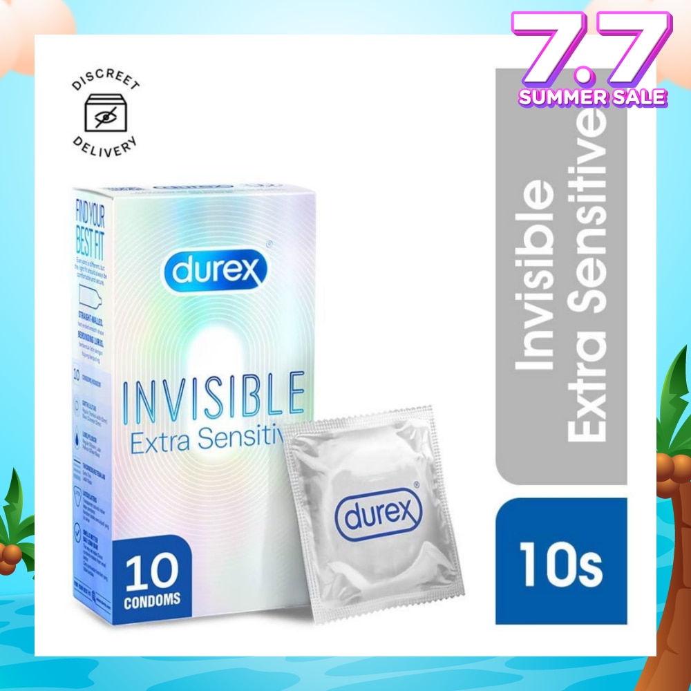 Invisible Extra Sensitive Condoms 10s