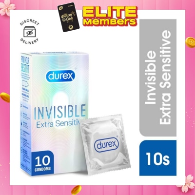 DUREX Invisible Extra Sensitive Condoms 10s